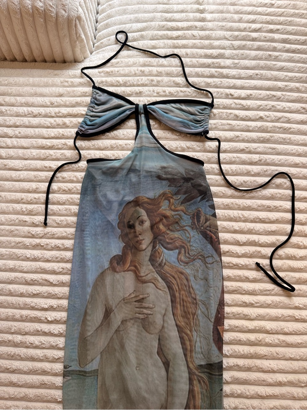 Sexy Fashion Nova Renaissance Print Maxi Dress